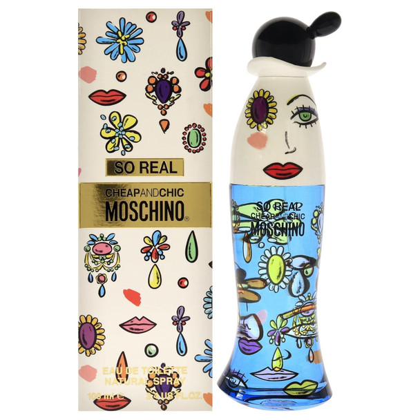 Moschino So Real Cheap & Chic for Women 3.4 oz Eau de Toilette Spray Moschino So Real Cheap & Chic for Women 3.4 oz Eau de Toilette Spray