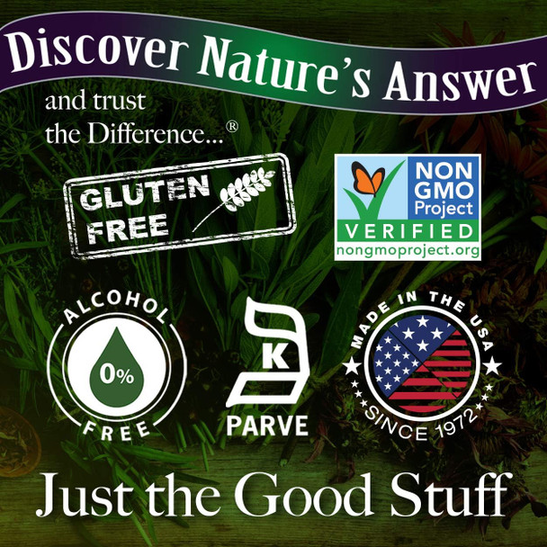 Nature'S Answer Alcohol Saw Palmetto Berry 1 Fluid Ounce (2 Pack) | Prostate Support | Natural Urinary Health | Promotes Hair Growth