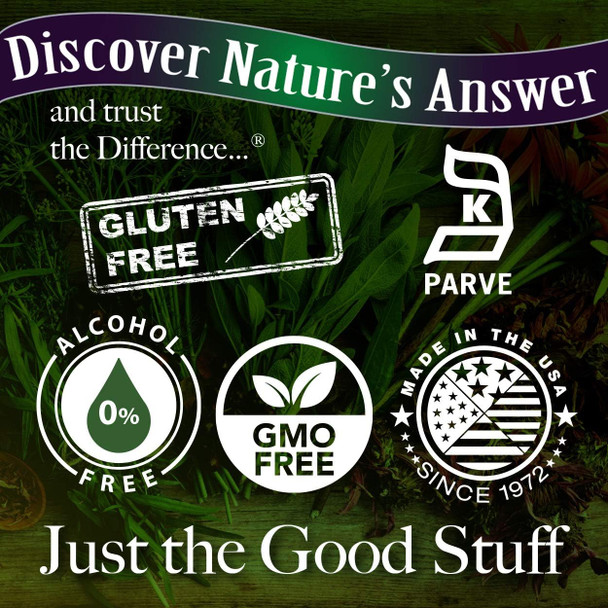 Nature'S Answer Echinacea | 4 oz. Supports a Healthy Immune System | Non-GMO | Alcohol- Gluten- Vegan Kosher & No Preservatives 4 fl oz