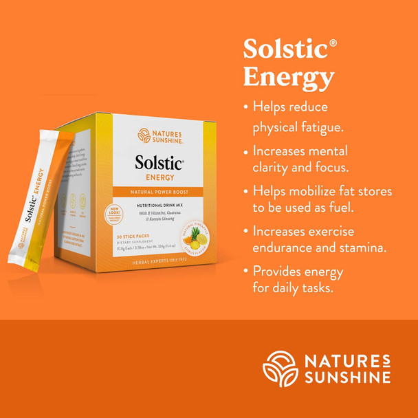 Nature'S Sunshine Solstic Energy 0.14 Ounce each 30 Count (Pack of 1)