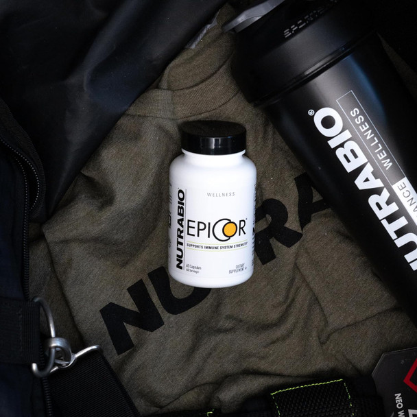 Nutrabio – Epicor Multi Vitamin – Prebiotic – Antioxidant Support – Independent Lab Tested - 500mg – 60 Vegetable Caps