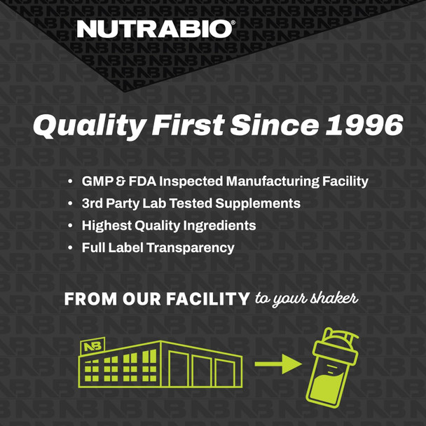 Nutrabio – L-Carnitine Liquid Shots – 3000mg (Blue Razz) – 10mg of Vitamin B-5 – Zero Carbs & Sugars – Energy Production – Muscle Recovery