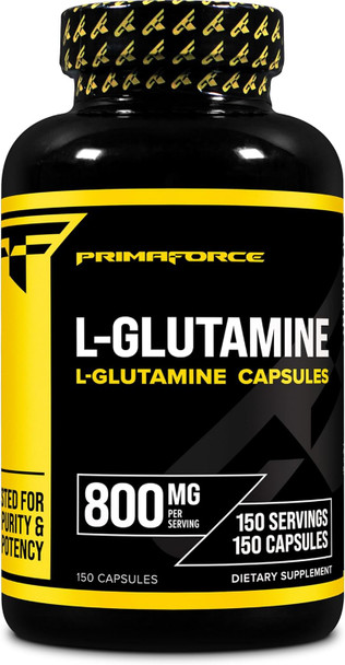 Primaforce L-Glutamine 800mg (150 Capsules)