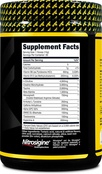 Primaforce Pre-Workout Complex Powder (Watermelon Candy 30 Servings) - Fitness Supplement for Workout Routine Enhancement 438g