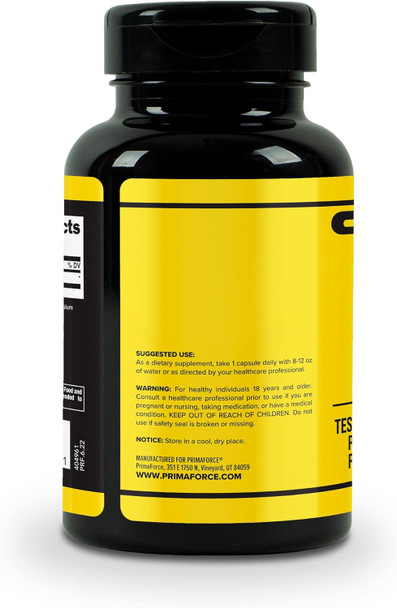 Primaforce Taurine 1000mg Capsules 180 Caps Non-GMO & Gluten Supplement