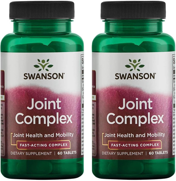 Swanson Fast-Acting Joint Complex 60 Tabs (2 Pack)