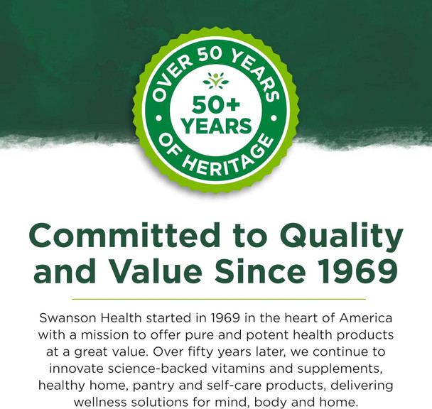 Swanson Tri-Fiber Complex - Digestive Health Supplement Made with Psyllium Oat Bran '&' Apple Pectin - (100 Capsules) 4 Pack