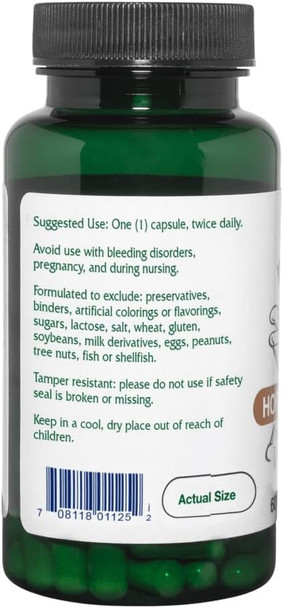 Vitanica Horse Chestnut Promotes Vein and Capillary Strength & Circulation Vegan/Vegetarian 60 Capsules