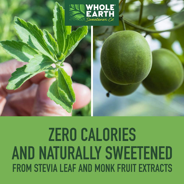 Whole Earth Sweetener Co. Whole Earth Stevia & Monk Fruit Liquid Sweetener Original 1.62 Fl Oz (Pack Of 1)