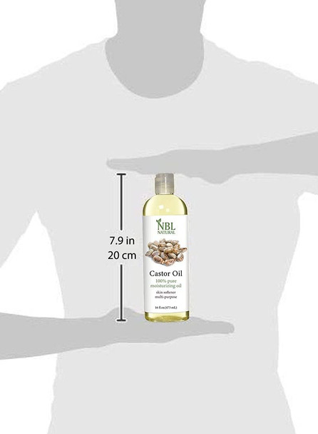 Nbl Natural NBL Natural Multipurpose Castor Oil for Conditioning and Healing 473 ml