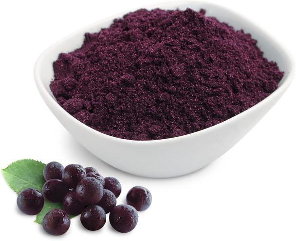 Sunfood Superfoods Organic Maqui Berry Powder - Raw | 4 Oz. Bag 18 Servings | ze Dried To Maintain Nutritional Integrity Antioxidants-Rich | Superfood For Smoothies Yogurt Desserts | Non-Gmo