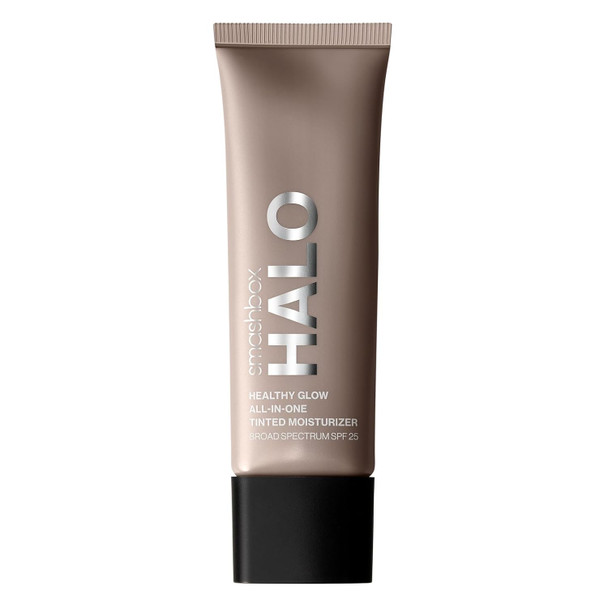 Smashbox Halo Healthy Glow All-In-One Tinted Moisturizer SPF 25 | Light to Medium Coverage | Hyaluronic Acid, Oil free + Anti Humidity