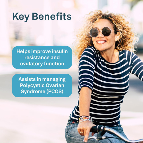 Organika Inositol (Myo-Inositol)- Cellular Response, Mood Balance, Insulin Support- 90Vcaps