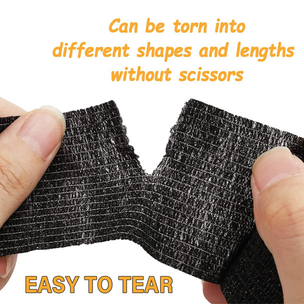 Pen Covers With Grip Tape Wrap Covers, Tonbao Gun Wrap 200Pcs Machine Covers Wrap Plastic Pen Bags Sleeves With 8Pcs 2" X 5 Yards Grip Tape Bandage