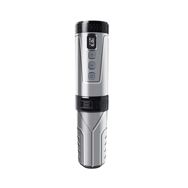 Bronc V6 Tattoo Machine Rotary Pen Style Supply Coreless Motor 2,000Mah Battery Power (3.5Mm Stroke) Grey