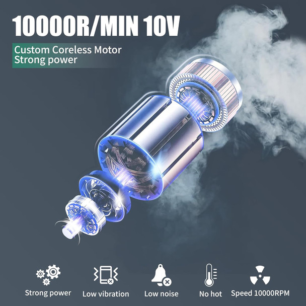 Tattoo Gun, Blackbudda Tattoo Kit For Beginners Rotary Wireless Tattoo Machine, With Tattoo Needles Tattoo Ink Cup, Professional Complete Tattoo Pen Kit (Black)