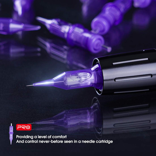 Mast Pro Smp Professional Cartridges Tattoo Needles 1 Round Liner 0.18Mm Needles For Permanent Makeup Hair Scalp 0401Rl