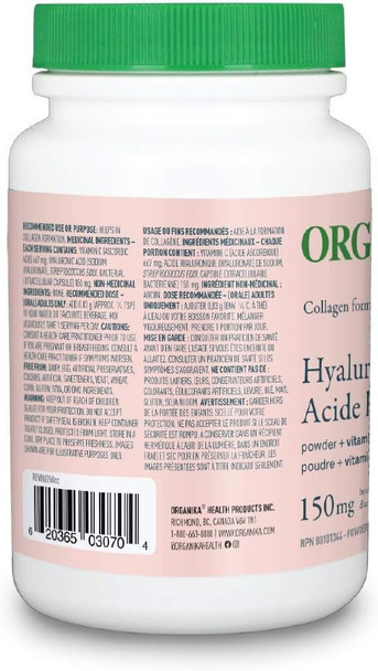 Organika Hyaluronic Acid With Vitamin C 100 G