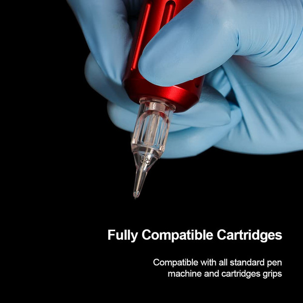 Tattoo Needles Cartridge - 100Pcs Mixed Tattoo Cartridge Needles Round Liner Shader Flat Magnum 3Rl 5Rl 7Rl 9Rl 3Rs 5Rs 7Rs 9Rs 5M1 7M1 For Tattoo Machine Tattoo Supplies (Rl/Rs/M1/Rm-120Pcs)