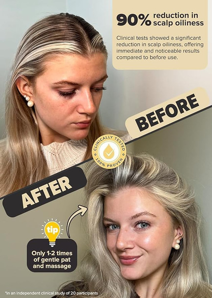 I Dew Care Dry Shampoo - Tap Secret Trio, 3 Count, 0.81 Oz + Dry Shampoo Powder Refill - Tap Secret Refill, 2 Count Bundle