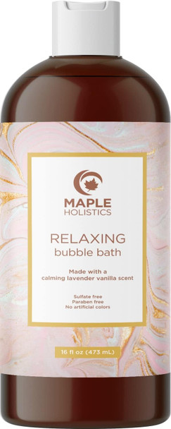 Aromatherapy Lavender Set For Women - Paraben And Sulfate Lavender Shampoo And Conditioner Set For Women Plus Calming Lavender Bubble Bath With Real Lavender Oil For Nighttime Relaxation