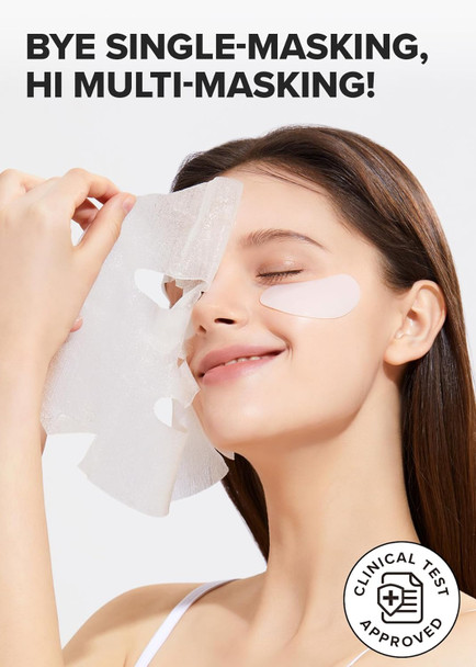 I Dew Care Sheet Mask Pack - Hot As Sheet 5-Day Eye&Face Multi-Masking Set + Mini Scoops Bundle
