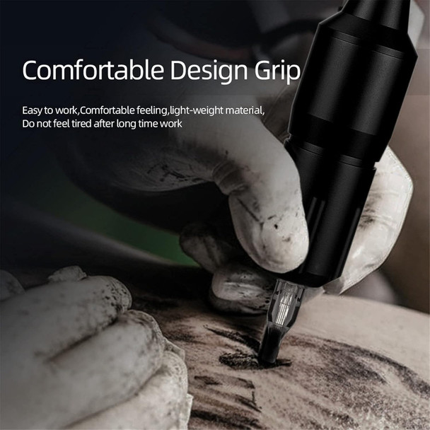 Wireless Cartridge Tattoo Machine Kit Tattoo Pen Set Complete Tattoo Pen Kit 20Pcs Cartridges Needles And 10 Color Inks Tattoo Power Supply