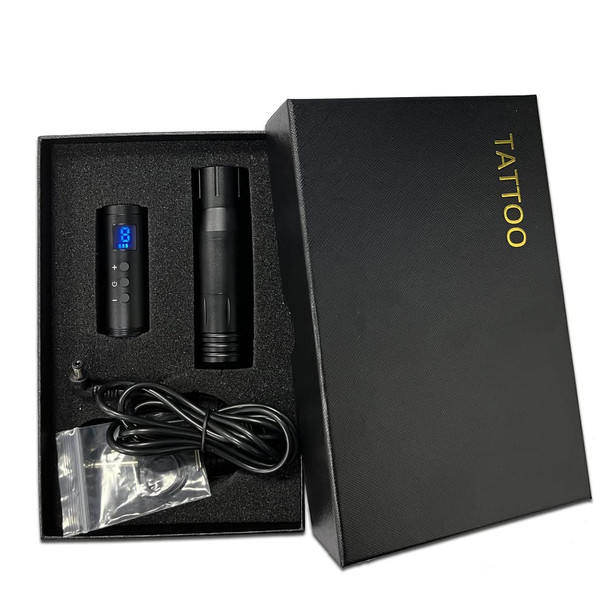 Rotary Tattoo Machine Pen Kit With Batterry Tattoo Power Supply Set Kit K3