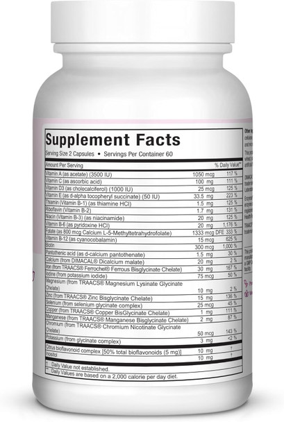 Maxi Small Prenatal Capsules With Methyl Folate 120 Ct