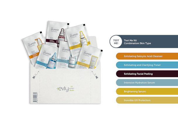 The Purest Solutions Test Me Kit - Combination Skin Type