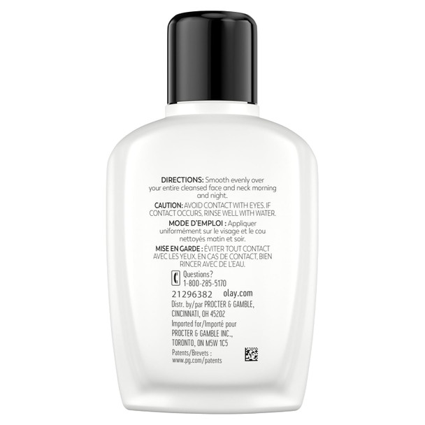Olay Face Moisturizer Active Hydrating Beauty Fluid Lotion Original Facial Moisturizer 4 Oz. (Pack of 2)