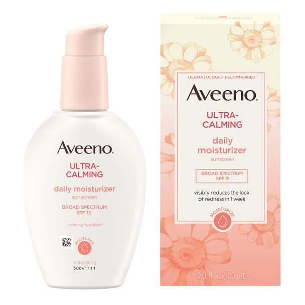 Aveeno Ultra-Calming Daily Moisturizer SPF 15 - 4 oz.