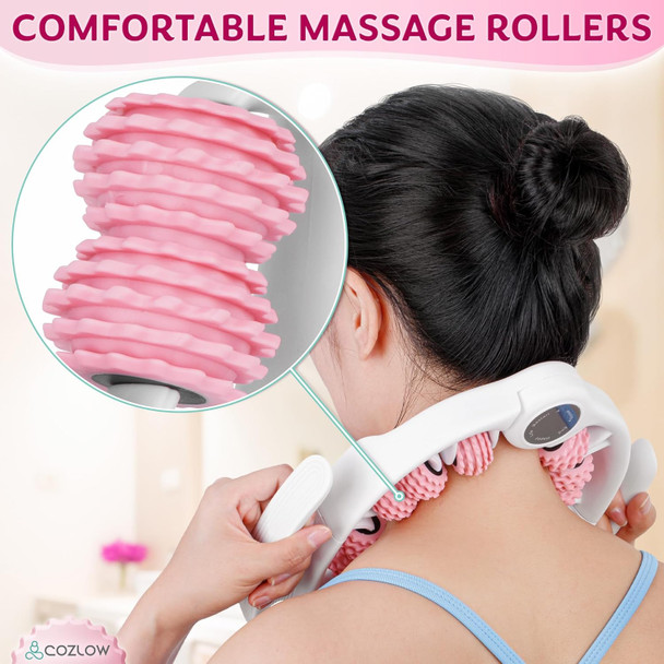 Cellulite Massage Roller - Effective Anti-Cellulite Massager W/Detachable Roller Handles For Thighs, Legs & Buttocks - Fascia Massage Tool For Lymphatic Drainage & Deep Tissue Therapy