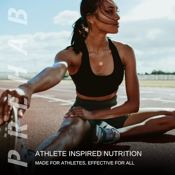 Prehab Tendon + Ligament + Total Joint Support  Joint Supplement For Athletes  40 Ingredient Super Complex  Glucosamine Chondroitin Msm Turmeric Boswellia  Premium Tendon Ligament Joint Supplement