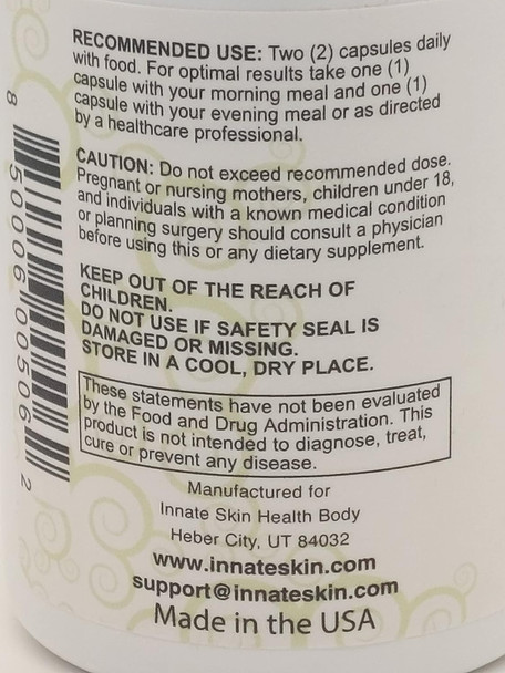 Clear Skin Acne Vitamin System  20 Antioxidants, Botanicals, Minerals & Vitamins  60 Count Pack Of 2