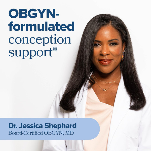 Preggo Conception Support Capsules For Women - Obgyn-Formulated Pre Prenatal Vitamins With Clinically-Studied Ingredients - Coq10, N-Acetyl Cysteine - Female Sexual Health, 60 Count (Pack Of 1)