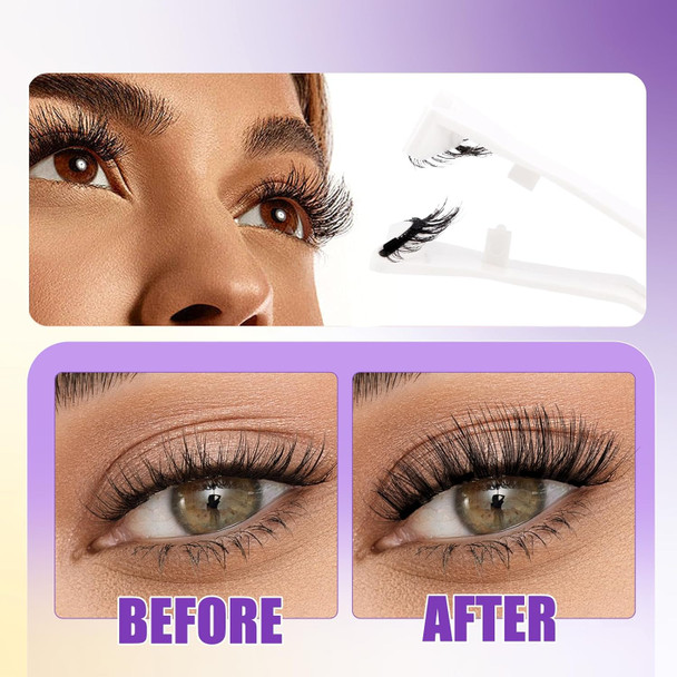 Magnetic Eyelashes With Applicator No Glue Reusable Magnetic Lashes Natural Lightweight Soft Magnetic Eyelash Wispy Easy To Use,2 Pairs Of 2 Styles By Wendy Lashes(Ks02/Xm1) Magnetic Eyelashes With Applicator No Glue Reusable Magnetic Lashes Natural Lightweight Soft Magnetic Eyelash Wispy Easy To Use,2 Pairs Of 2 Styles By Wendy Lashes(Ks02/Xm1)