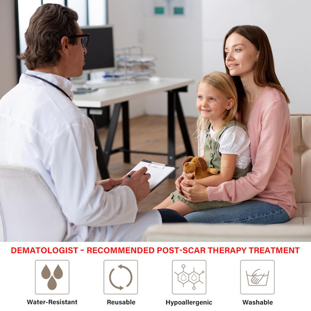 Medical Grade Silicone Scar Tape For Scars Removal - 164" X 1.57" Roll - Silicone Scar Sheets For C-Section, Tummy Tuck, Keloid, And Surgical Scars - Reusable