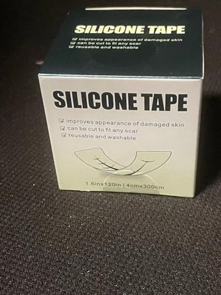 Medical Grade Silicone Scar Sheets, Silicone Scar Tape (1.6”X 60” Roll-1.5M), Professional Scar Removal Treatment, Reusable Silicone Scar Strip For Keloid, C-Section, Surgery, Burns, Acne Etc