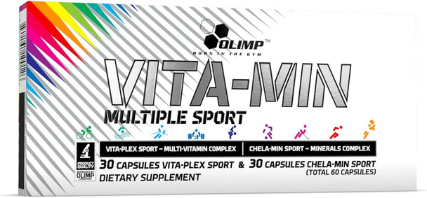 Olimp Vita-Min Multiple Sport Mega Caps - 60 Capsules
