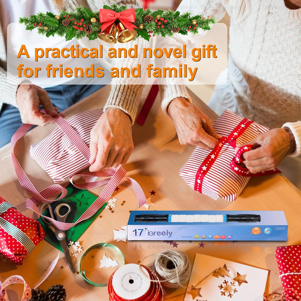 Igreely Premium Muscle Roller The Ultimate Massage Roller Stick 17 Inches Recommended By Physical Therapists Promotes Recovery Fast Relief For Cramps Soreness Tight Muscles-White