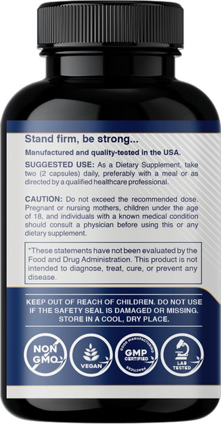 Ashwagandha Supplements - Extra Strength 6000Mg Ashwagandha Powder Capsules With Black Pepper. Natural Mood, Focus, And Energy Support Supplement, 120 Veggie Capsules, Usa Made