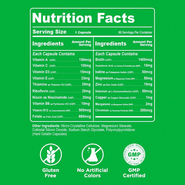 Forever Flare 775Mg  Vitamin C  Multivitamins For Men  Ascorbic Acid  Multivitamin Women  60 Capsules  Non-Gmo  100% Organic  Vitamina C  Womens Vitamins  Organic Vitamin C Supplement