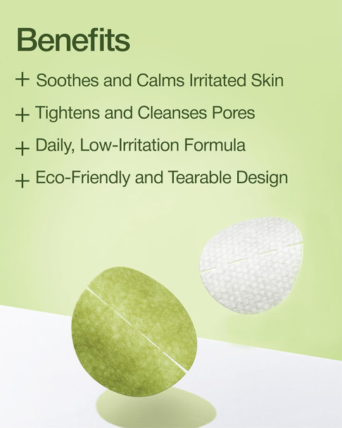 Centellian 24 Madeca Real Green Pore Pad (5.74Fl Oz / 60 Pcs) - Exfoliating & Soothing Dual-Sided Toner Pads For Sensitive Skin, Pore Care & Texture Improvement, Korean Skin Care. Centella Asiatica