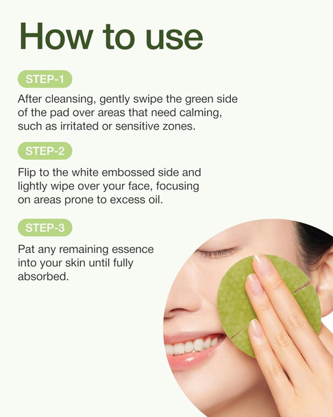 Centellian 24 Madeca Real Green Pore Pad (5.74Fl Oz / 60 Pcs) - Exfoliating & Soothing Dual-Sided Toner Pads For Sensitive Skin, Pore Care & Texture Improvement, Korean Skin Care. Centella Asiatica