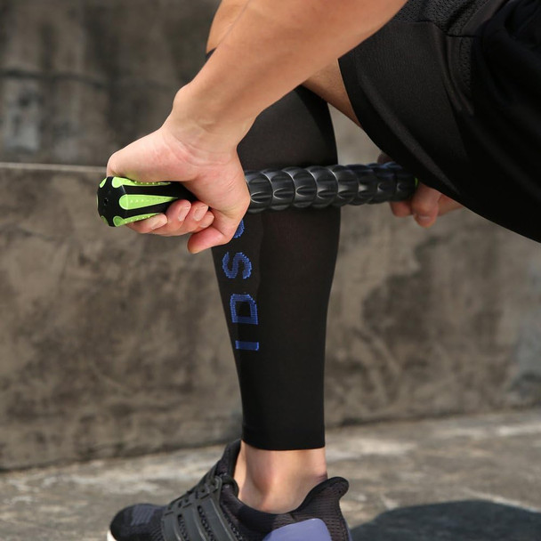 Idson Muscle Roller Stick For Athletes- Body Massage Sticks Tools Massager For Relief Muscle Soreness,Cramping And Tightness,Help Legs And Back Recovery,Black Green