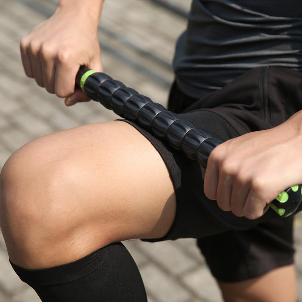 Idson Muscle Roller Stick For Athletes- Body Massage Sticks Tools Massager For Relief Muscle Soreness,Cramping And Tightness,Help Legs And Back Recovery,Black Green