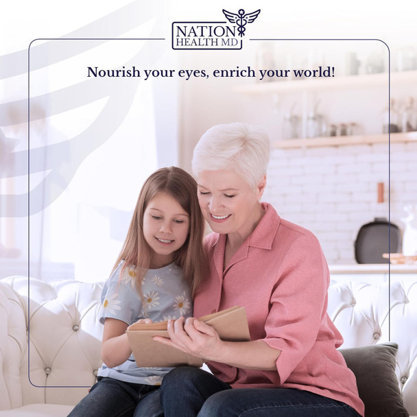 Vision Nutri Complex - Eye Vitamins With Lutein, Bilberry - Eye And Vision Health For Men & Women - 60 Capsules Vision Nutri Complex - Eye Vitamins With Lutein, Bilberry - Eye And Vision Health For Men & Women - 60 Capsules