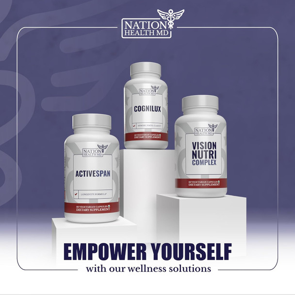 Vision Nutri Complex - Eye Vitamins With Lutein, Bilberry - Eye And Vision Health For Men & Women - 60 Capsules Vision Nutri Complex - Eye Vitamins With Lutein, Bilberry - Eye And Vision Health For Men & Women - 60 Capsules