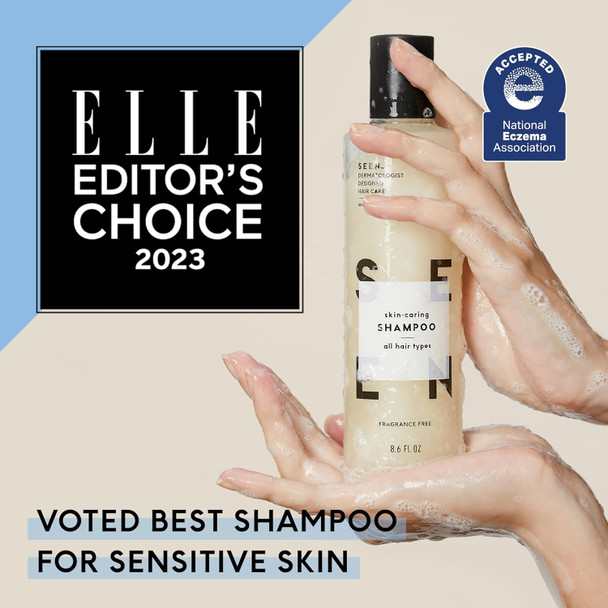 Seen Shampoo, Fragrance-Unseen Pimple Patch - Dermatologist Developed- Non-Comedogenic & Sulfate-Hair Shampoo & Spot Treatment - Safe For Sensitive, Eczema & Acne Prone Skin